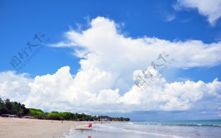 巴厘岛海边图片