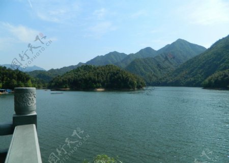金华仙源湖图片