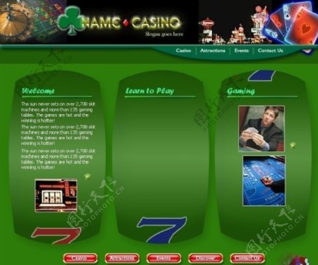 赌博网页图片