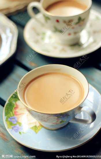 焦糖奶茶图片