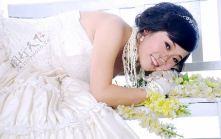 婚纱摄影新娘图片