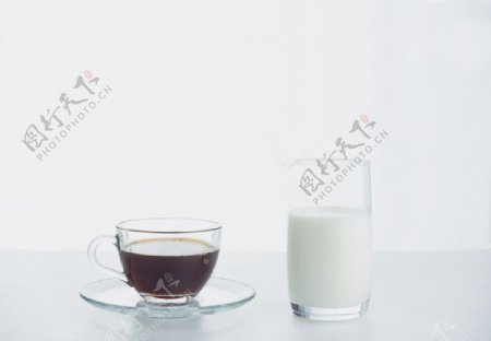 咖啡牛奶图片