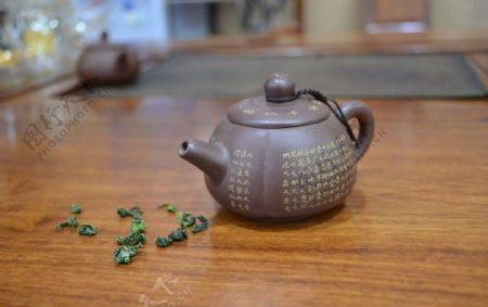 茶壶紫砂壶铁观音图片