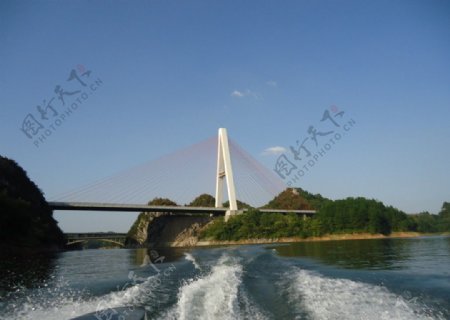 红枫湖大桥风景图片