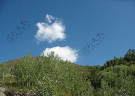 新疆禾木风景图片