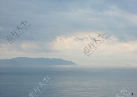 大梅沙海岸线风光图片