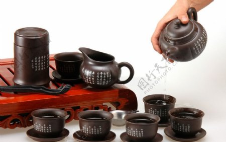 中国古风茶壶图片