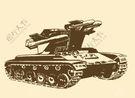 法国阿尔朋反坦克导弹炮图片
