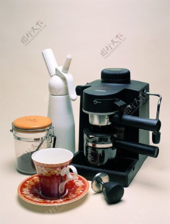 咖啡机组图片