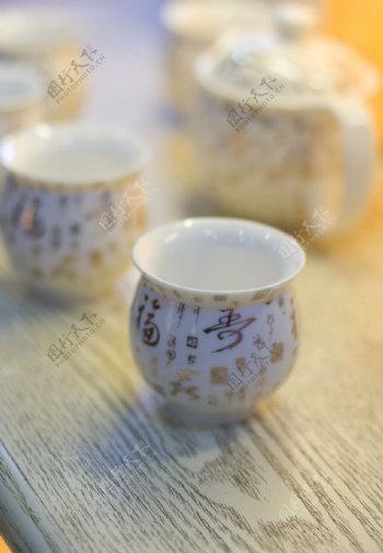 陶瓷茶杯图片