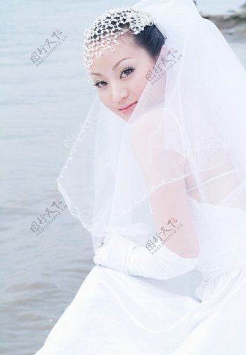 新娘婚纱样片图片