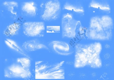漩涡星云图片