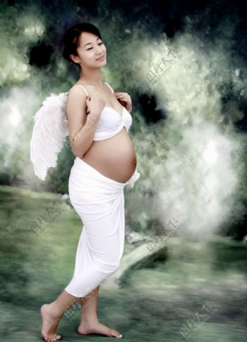 孕妇写真图片
