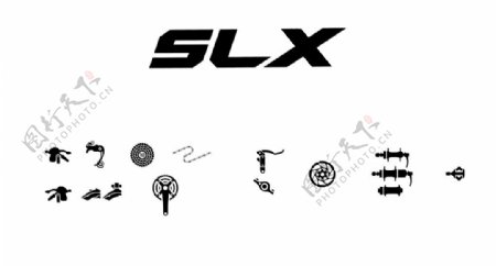 自行车禧玛诺SLX套件图片