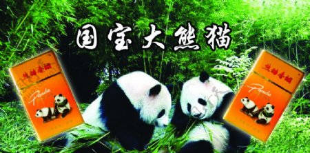 熊猫香烟图片