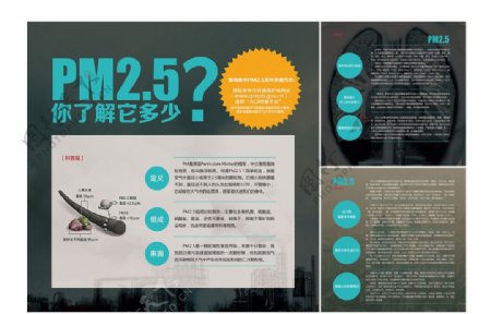 pm2.5宣传展板图片
