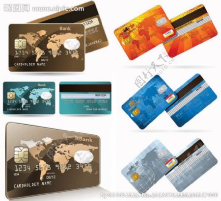 银行信用卡模板图片