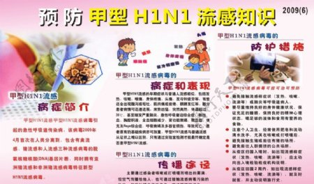 预防H1N1流感图片