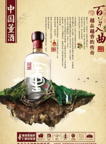 中国董酒海报图片