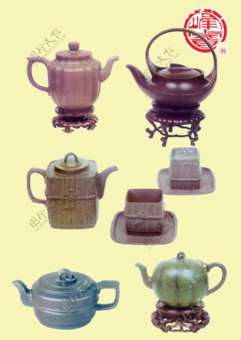 古代茶壶古代茶杯图片