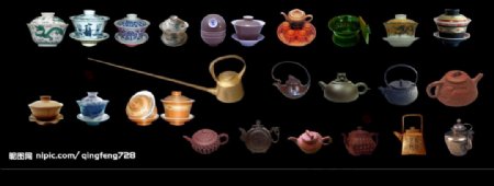 茶杯茶壶茶碗图片