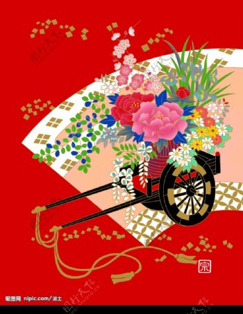 中国传统花纹素材图片