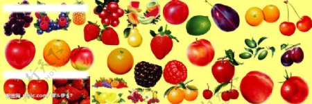 水果苹果草莓图片