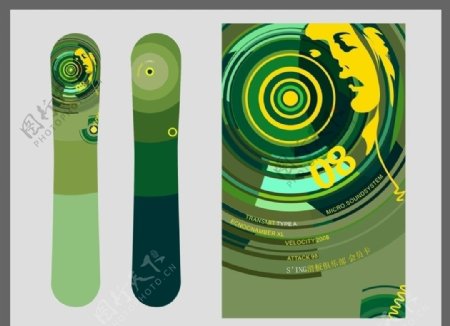 滑板俱乐部会员卡图片