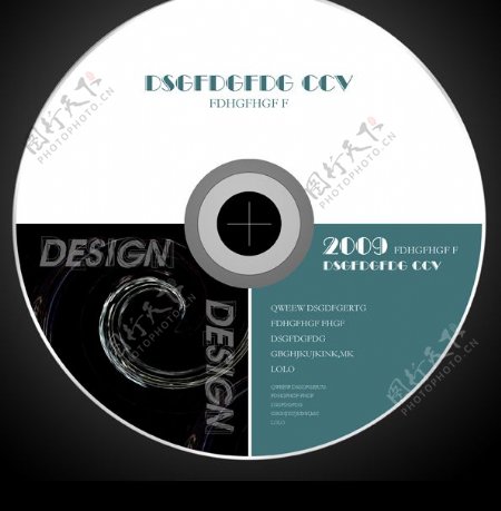 CD光盘版面设计图片