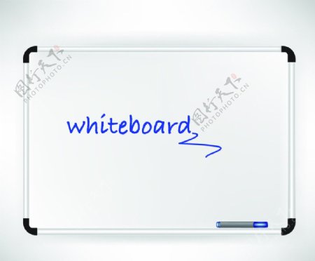 白板看板白钢牌图片