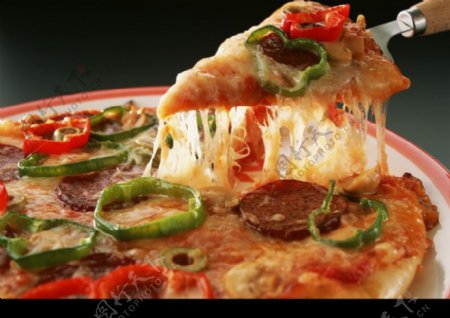 意大利面披萨沙拉0088
