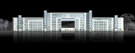 安徽财贸学院龙湖东校区校园总体规划设计0013
