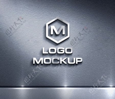 金属质感logo智能贴图