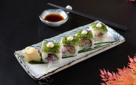 日本料理寿司卷物
