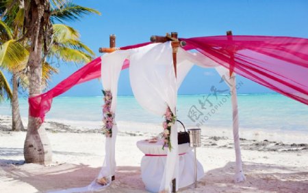 浪漫海滩婚礼