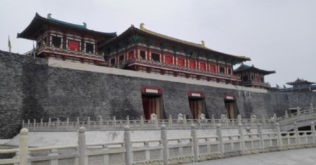 中国襄阳唐城建筑