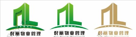 倪丽物业管理logo