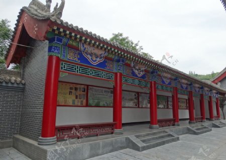 崇信县博物馆西长廊