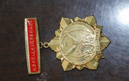 抗战胜利60周年纪念币徽章