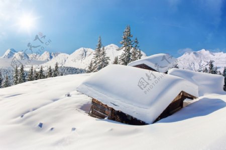 长白山雪景雪乡