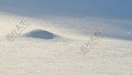 冬天雪地