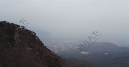 香山山顶风景