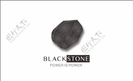 黑石logo设计