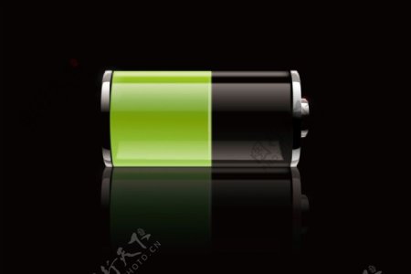 绿色充电池