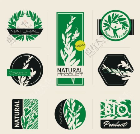 绿色环保标签