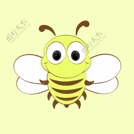 卡通蜜蜂图标
