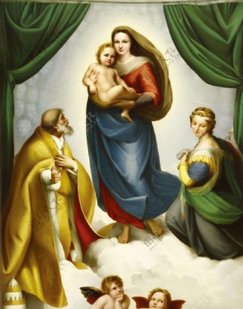 圣母抱耶稣