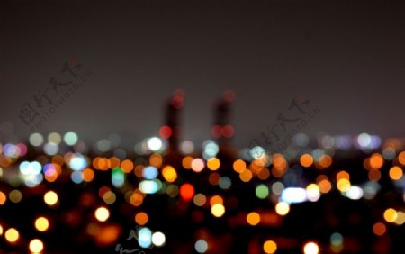 城市夜景图片素材