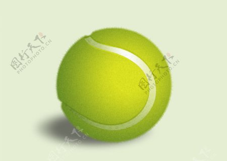 毛绒网球分层图
