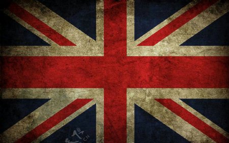 英国国旗复古旗帜